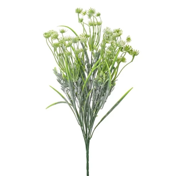 Selyemvirág bogáncs csokor 42 cm