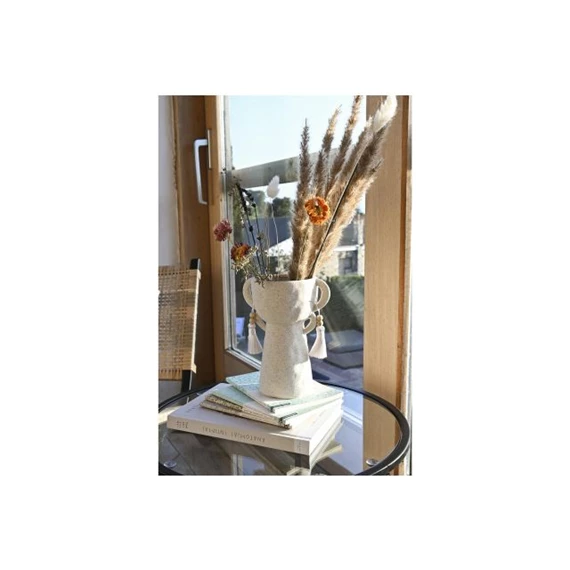 Selyemvirág csokor szárazvirág 8x3x55 cm