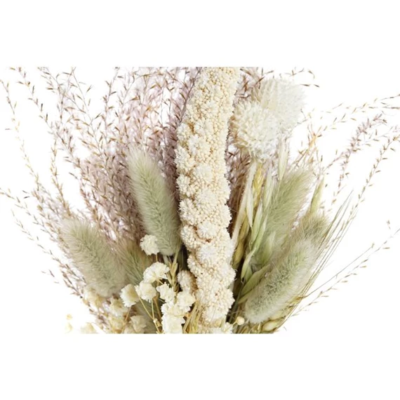 Selyemvirág csokor szárazvirág 10x5x23 cm 2 féle