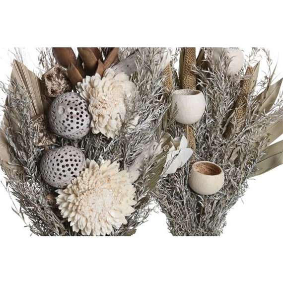 Selyemvirág csokor szárazvirág 20x20x50 cm 2 féle