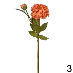 Selyemvirág dália 46 cm 3féle