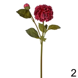 Selyemvirág dália 46 cm 3féle