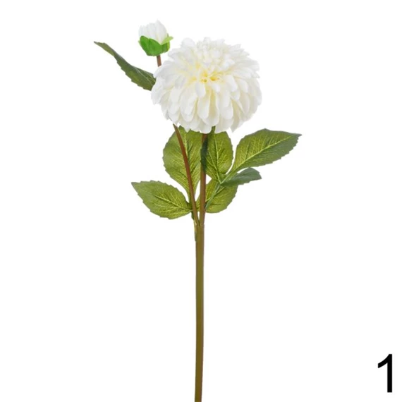 Selyemvirág dália 46 cm 2féle