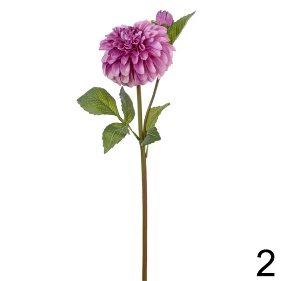 Selyemvirág dália 46 cm 2féle