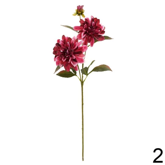 Selyemvirág dália 68 cm 4féle