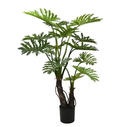 Selyemvirág filodendron 13 levéllel, cserepes 145 cm