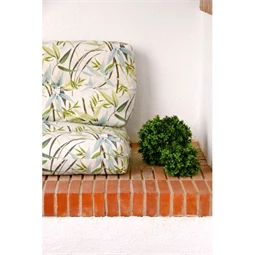 Selyemvirág gömb Buxus 20x20x20 cm