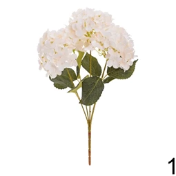 Selyemvirág hortenzia csokor 45 cm 3féle