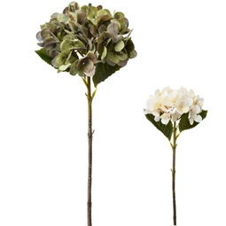 Selyemvirág hortenzia 44 cm 2féle