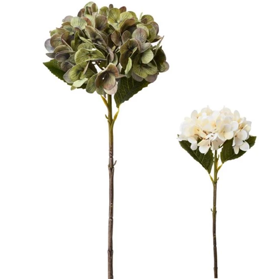 Selyemvirág hortenzia 44 cm 2féle