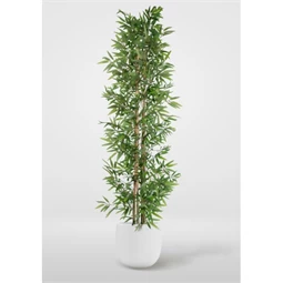 Selyemvirág kaspóban Bambusz 40x40x180 cm