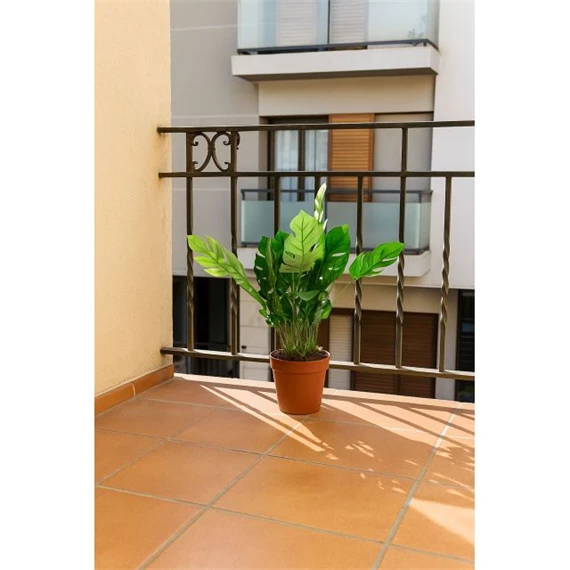 Selyemvirág kaspóban 20x20x45 cm 2 féle