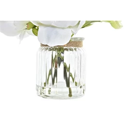 Selyemvirág kaspóban 7,5x7,5x38 cm 2 féle