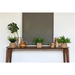 Selyemvirág kaspóban 33x33x29 cm 2 féle