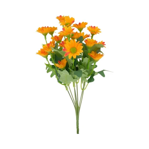 Selyemvirág Krizantém csokor 32 cm