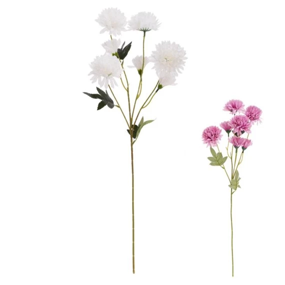 Selyemvirág krizantém 64 cm 2féle