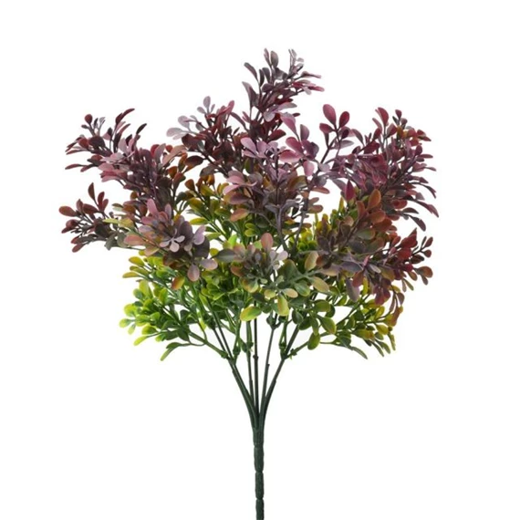 Selyemvirág leveles csokor 34 cm