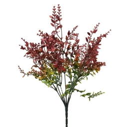 Selyemvirág leveles csokor 35 cm