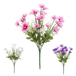 Selyemvirág cosmos csokor 33 cm 3 féle