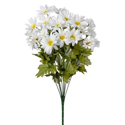 Selyemvirág magaréta csokor 54 cm