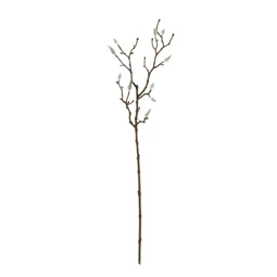 Selyemvirág magnólia ág, bimbós 64 cm