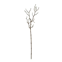 Selyemvirág magnólia ág, bimbós 64 cm