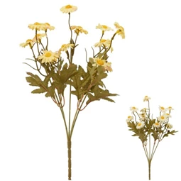 Selyemvirág margaréta csokor 30 cm 2féle