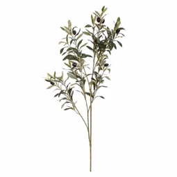 Selyemvirág oliva ág 80 cm