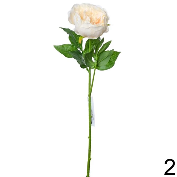 Selyemvirág pünkösdi rózsa 58 cm 3féle