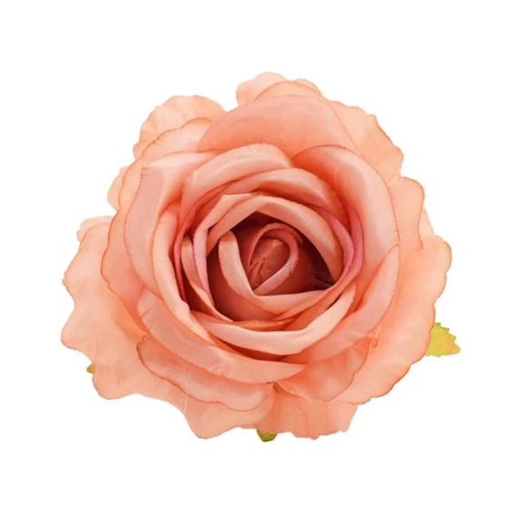 Selyemvirág rózsa virágfej (min.menny. 12) 10 cm