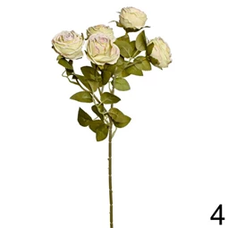 Selyemvirág rózsacsokor 43 cm 10féle