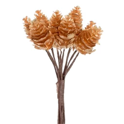 Selyemvirág toboz csokor, betűzős 16 cm