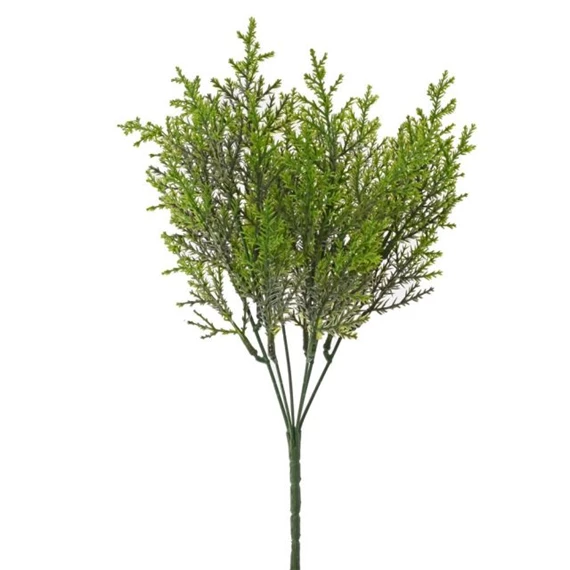 Selyemvirág tuja ág 32 cm