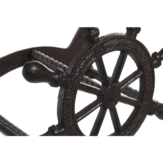 Slagtartó öntöttvasból, hajókormány 25,5x18,5x25,5 cm