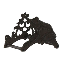 Slagtartó öntöttvasból, békával 24,5x14x17 cm