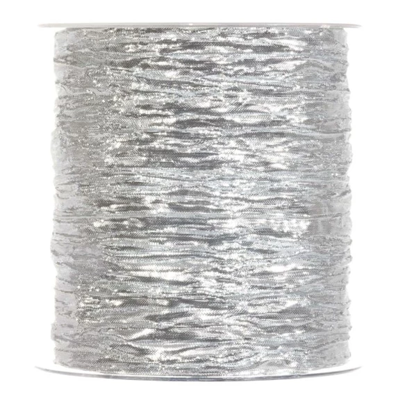 Szalag gyűrt, csillogós 100 mm x 10 m