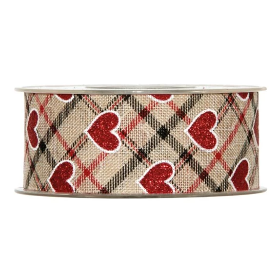 Szalag szívvel 40 mm x 15 m