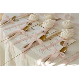 Velúr szalag 15 mm x 10 m világos rózsaszín