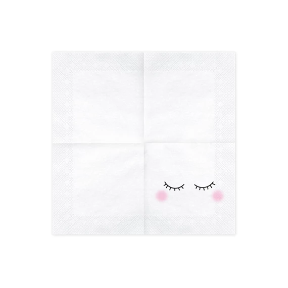 Szalvéta arc 33x33 cm S/20