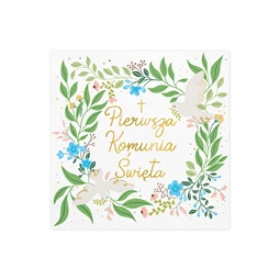 Szalvéta elsőáldozás 33x33 cm mix S/20