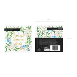 Szalvéta elsőáldozás 33x33 cm mix S/20