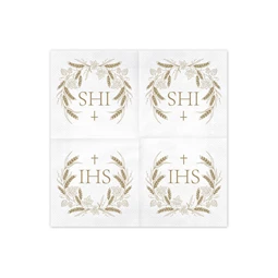 Szalvéta ihs 33x33 cm arany S/12