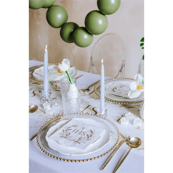 Szalvéta ihs 33x33 cm arany S/12