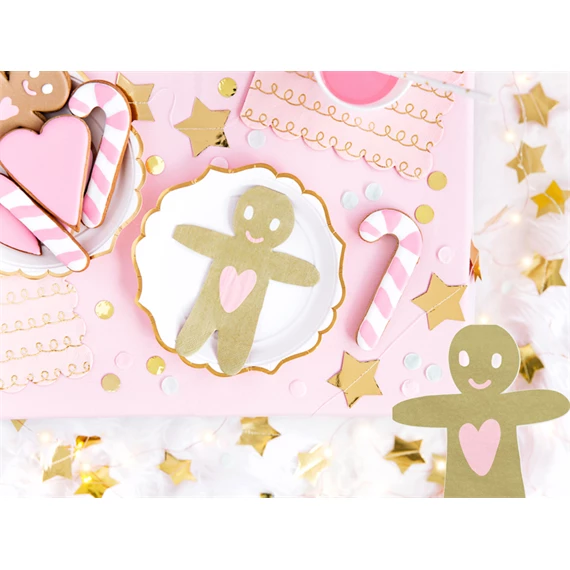 Szalvéta mézeskalács figura 16x13 cm S/20