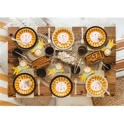 Szalvéta oroszlán mix 16x10 cm S/20