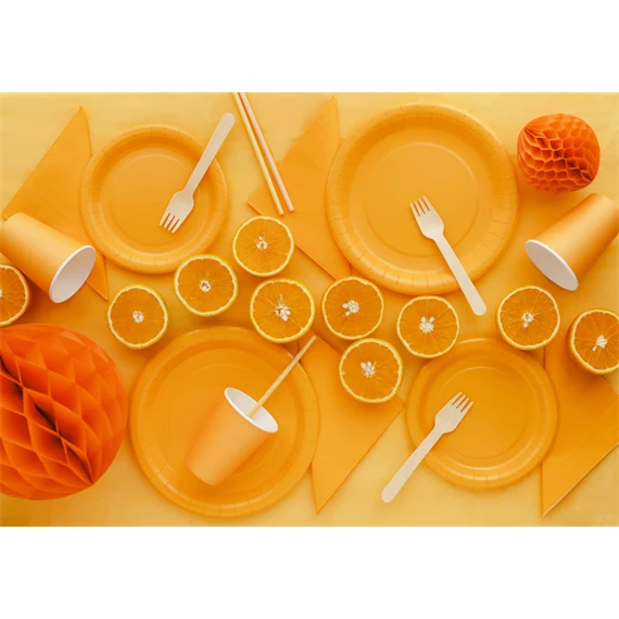 Szalvéta világos narancs 33x33 cm S/20