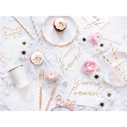 Szalvéta wieczór panieński fehér 33x33 cm S/20