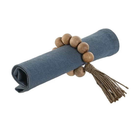 Szalvétagyűrű makramé 7,5x2x7,5 cm S/4