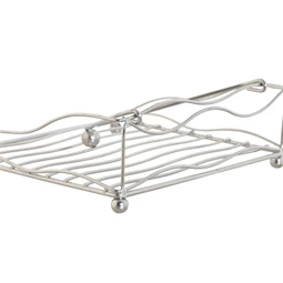 Szalvétatartó krómozott 19x19x7 cm