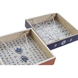 Szalvétatartó 18x18x4 cm 2 féle